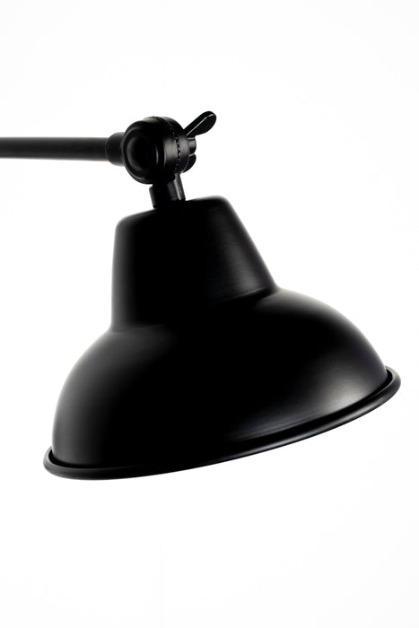 Wandlamp Knik Naar Iron Zwart 17x17x70 cm-Wandlampen-Creating Home