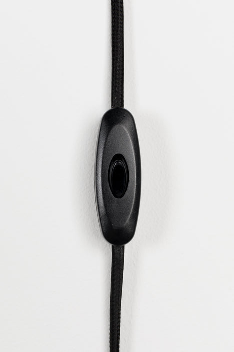 Wandlamp Knik Naar Iron Zwart 17x17x70 cm-Wandlampen-Creating Home