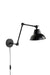 Wandlamp Knik Naar Iron Zwart 17x17x70 cm-Wandlampen-Creating Home
