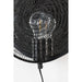 Wandlamp Lea Mooi Metal Zwart 25.5x25.5x11 cm-Wandlampen-Creating Home