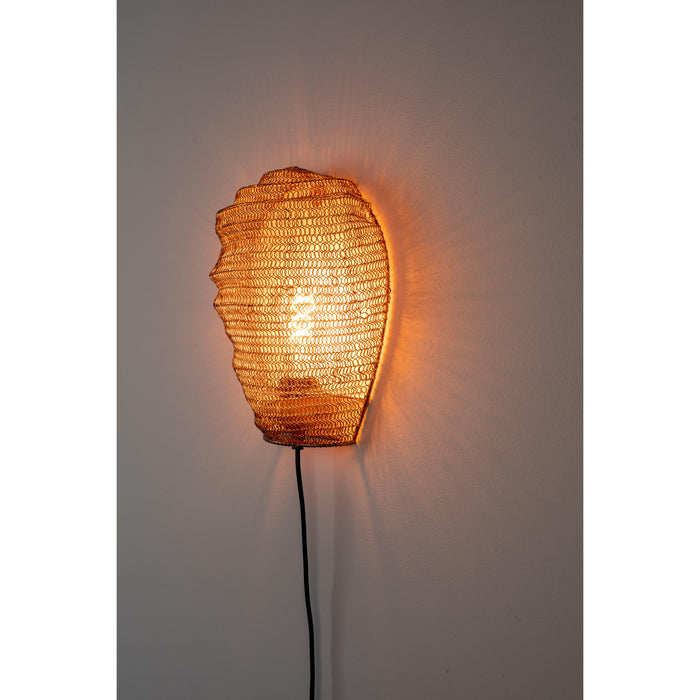 Wandlamp Lena Kun Metal Goud 31x24x12 cm-Wandlampen-Creating Home