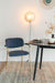 Wandlamp Lena Brass Metaal Goud 31x24 cm E27-Tafellampen-Creating Home