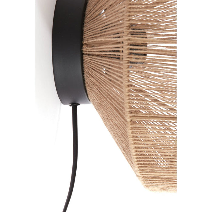 Wandlamp Lyra - Bruin - Ã˜31cm-Wandlampen-Light & Living