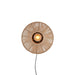 Wandlamp Lyra - Bruin - Ã˜31cm-Wandlampen-Light & Living