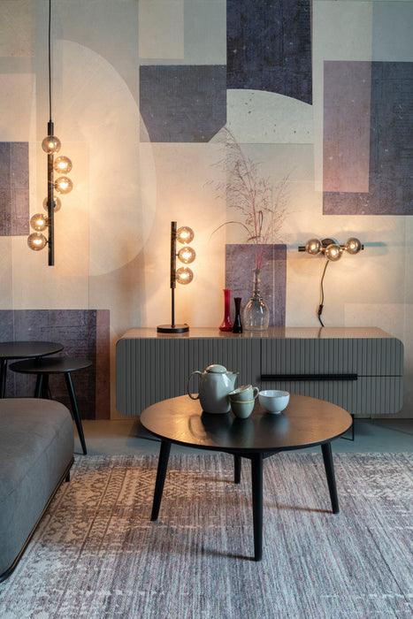 Wandlamp Monica Glas Wit 18.5x38 cm G9-Tafellampen-Creating Home