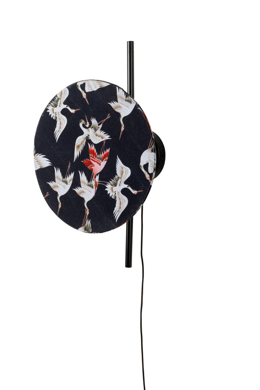 Wandlamp Naam Jaylee Metal Zwart 21x31x52 cm-Wandlampen-Creating Home