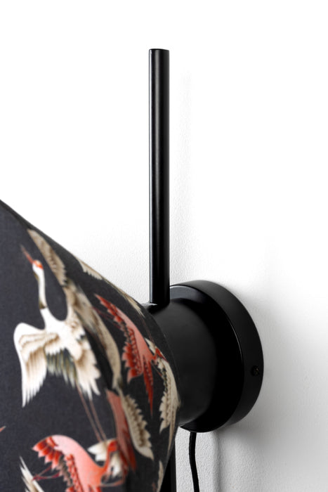 Wandlamp Naam Jaylee Metal Zwart 21x31x52 cm-Wandlampen-Creating Home