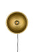 Wandlamp Sunny Rond L Metaal Zwart 15x30 cm E27-Tafellampen-Creating Home