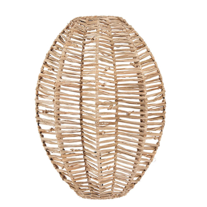 Wandlamp The Perfect Raffia Beige 30x15x40 cm-Wandlampen-Bazar Bizar