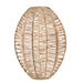 Wandlamp The Perfect Raffia Beige 30x15x40 cm-Wandlampen-Bazar Bizar