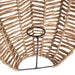 Wandlamp The Perfect Raffia Beige 30x15x40 cm-Wandlampen-Bazar Bizar