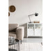 Wandlamp Verlicht Je Steel Zwart 22x22x70 cm-Tafellampen-Creating Home