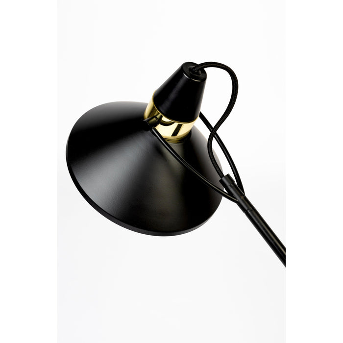 Wandlamp Verlicht Je Steel Zwart 22x22x70 cm-Tafellampen-Creating Home