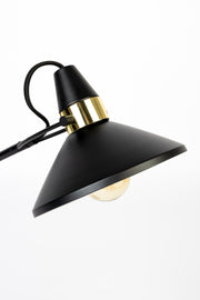 Wandlamp Verlicht Je Steel Zwart 22x22x70 cm-Tafellampen-Creating Home