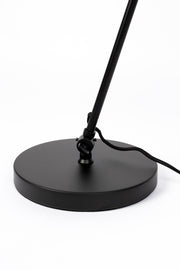 Wandlamp Verlicht Je Steel Zwart 22x22x70 cm-Tafellampen-Creating Home