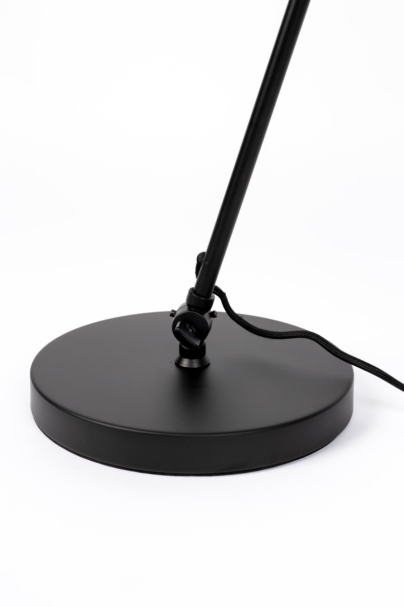 Wandlamp Verlicht Je Steel Zwart 22x22x70 cm-Tafellampen-Creating Home