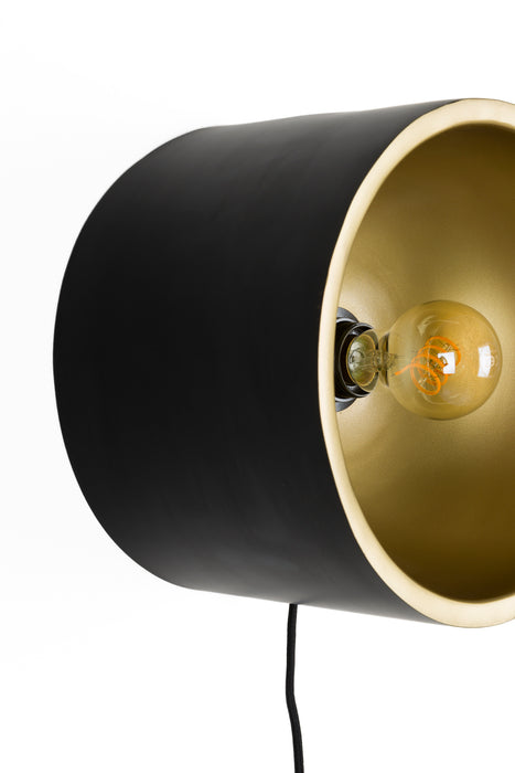 Wandlamp Verlicht Uw Iron Zwart 18x24x24 cm-Wandlampen-Creating Home