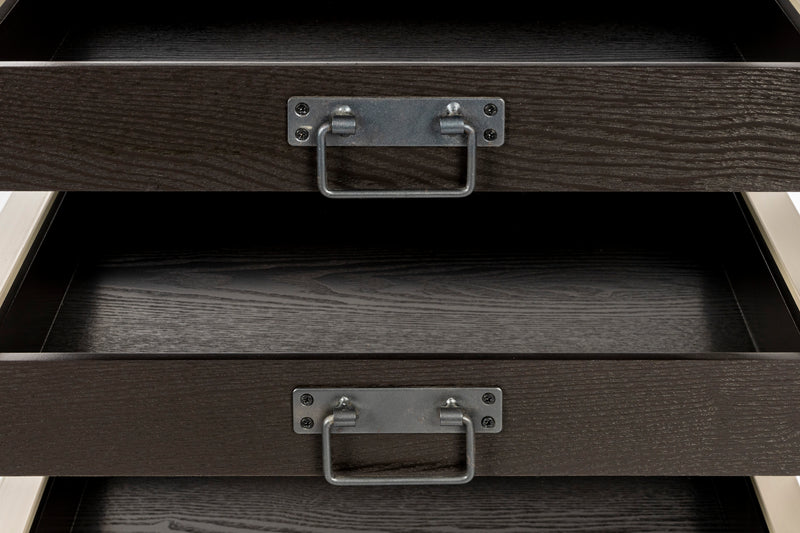 Wandplank Botan S MDF, Metaal Grijs 52x38 cm-Wandplanken-Creating Home