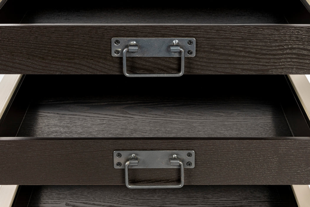 Wandplank Botan S MDF, Metaal Grijs 52x38 cm-Wandplanken-Creating Home