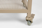 Wandplank Botan S MDF, Metaal Grijs 52x38 cm-Wandplanken-Creating Home
