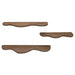 Wandplank Brix Livo wandplank M 80x20x2-Wandplanken-Livingfurn