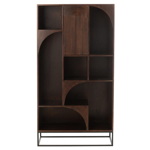 Wandplank Bruin Mangohout hout 33x90 cm-Wandplanken-J-Line