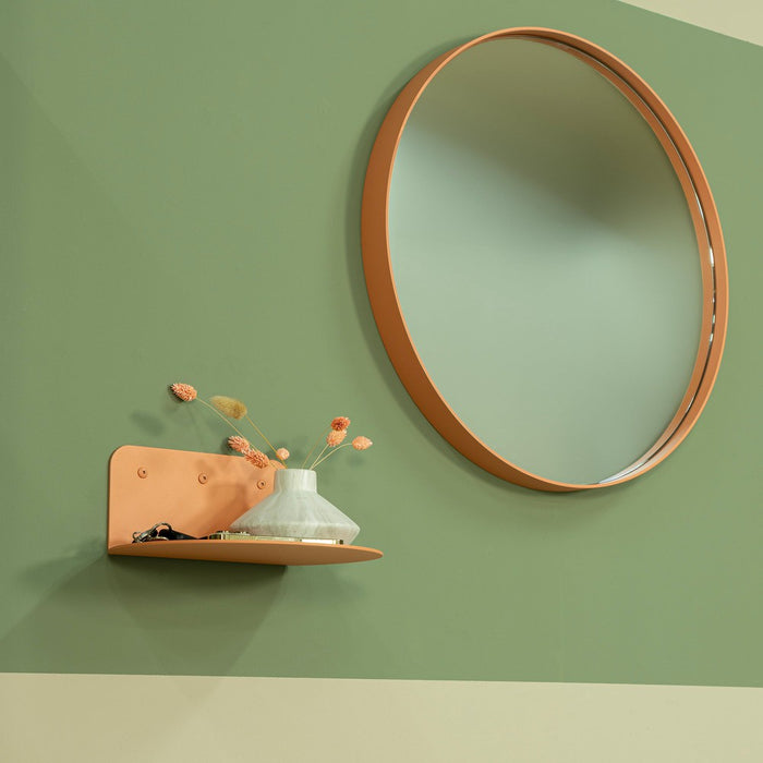 Wandplank FLEX Staal Clay Terra 30x24x12.5cm Spinder Design-Wandplanken-Spinder