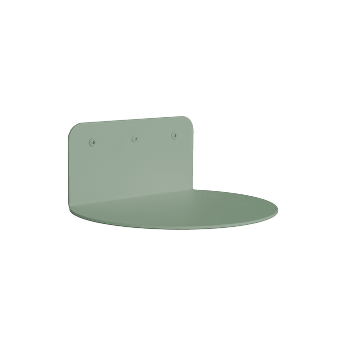Wandplank FLEX Staal Dusty Green 30x24x12.5cm Spinder Design-Wandplanken-Spinder
