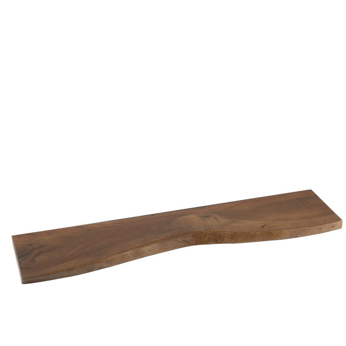 Wandplank Gerard Acacia Hout Brown Large-Wandplanken-J-Line