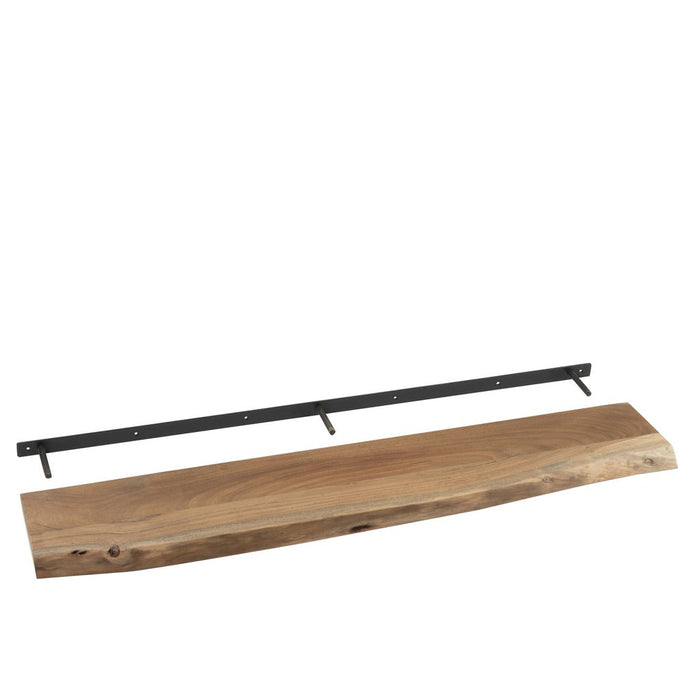 Wandplank Gerard Acacia Hout Natuurlijk Large-Wandplanken-J-Line