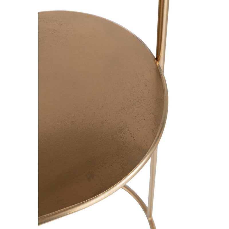 Wandplank Goud Ijzer 36x121 cm-Wandplanken-J-Line