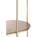 Wandplank Goud ijzer 36x121 cm-Wandplanken-J-Line