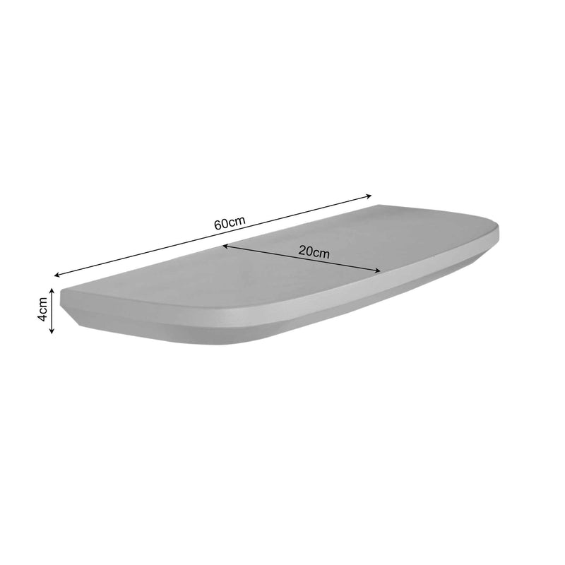 Wandplank Gusta Bruin Mangohout 60x20 cm-Wandplanken-Starfurn