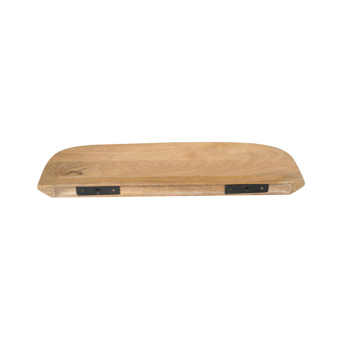 Wandplank Gusta Licht mango | 60 cm | Set van 3-Wandplanken-Creating Home