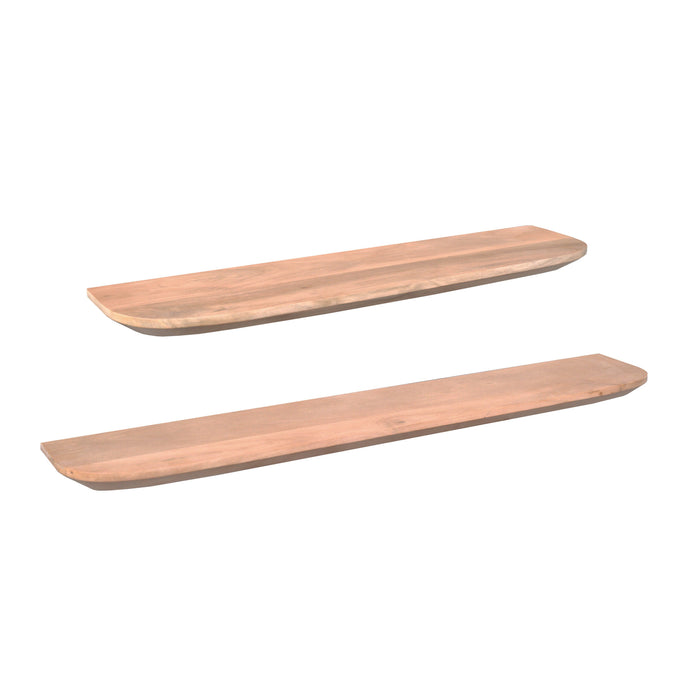 Wandplank Gusta Naturel Mangohout 120 cm