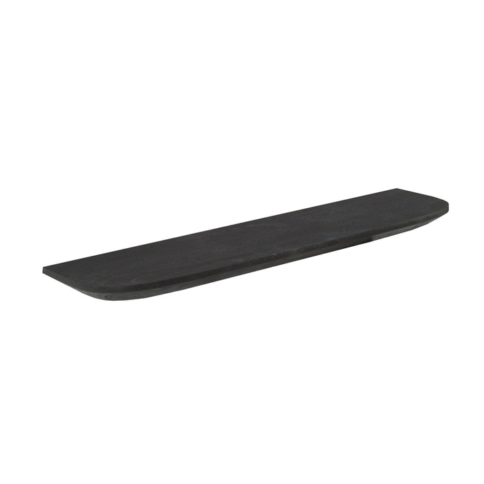 Wandplank Gusta Zwart Mangohout 80 cm