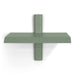 Wandplank HOLA 1 Staal Dusty Green 28x18.2x23cm Spinder Design-Wandplanken-Spinder