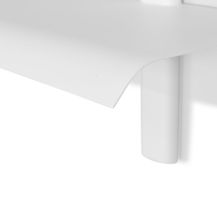 Wandplank HOLA 1 Staal Wit 28x18.2x23cm Spinder Design-Wandplanken-Spinder