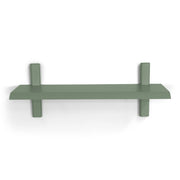 Wandplank HOLA 2 Staal Dusty Green 60x18.2x23cm Spinder Design-Wandplanken-Spinder