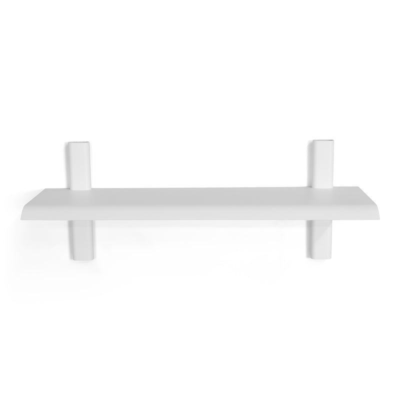 Wandplank HOLA 2 Staal Wit 60x18.2x23cm Spinder Design-Wandplanken-Spinder