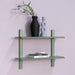 Wandplank HOLA 3 Staal Dusty Green 60x18.2x48.2cm Spinder Design-Wandplanken-Spinder