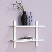 Wandplank HOLA 3 Staal Wit 60x18.2x48.2cm Spinder Design-Wandplanken-Spinder