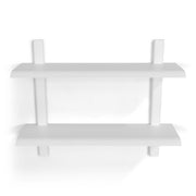 Wandplank HOLA 3 Staal Wit 60x18.2x48.2cm Spinder Design-Wandplanken-Spinder