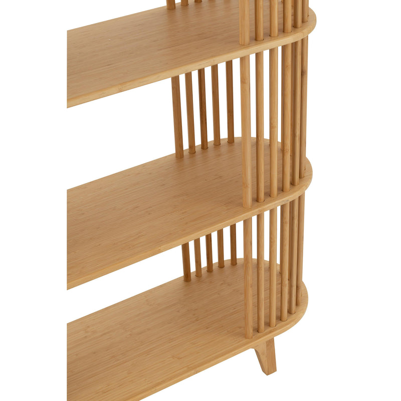 Wandplank Naturel Bamboe 30x100 cm-Wandplanken-J-Line