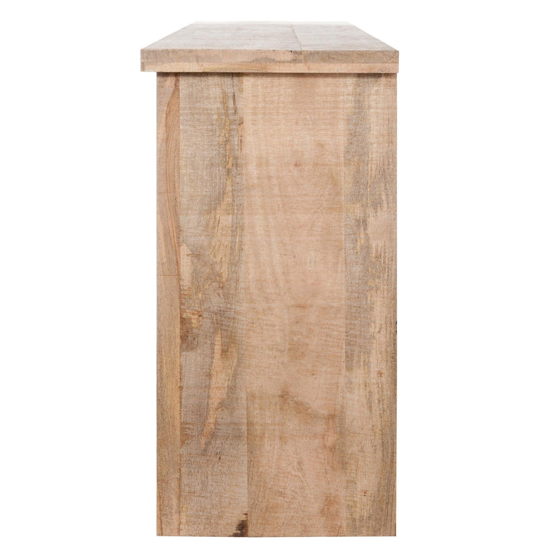 Wandplank Naturel Mangohout hout 55x180 cm-Wandplanken-J-Line