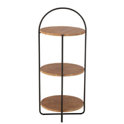 Wandplank Naturel Mdf 43 cm 43x43x100 cm-Wandplanken-J-Line