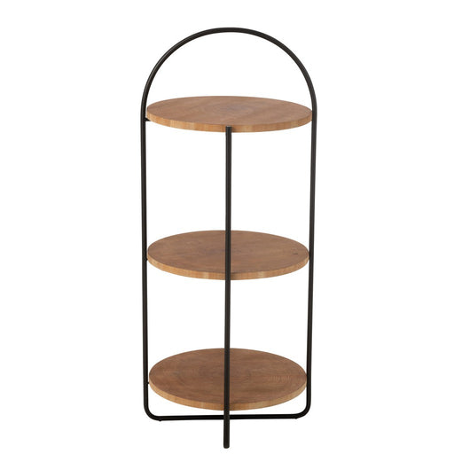 Wandplank Naturel Mdf 43 cm 43x43x100 cm-Wandplanken-J-Line