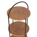 Wandplank Naturel Mdf 43 cm 43x43x100 cm-Wandplanken-J-Line