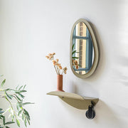 Wandplank PIPA bottom Champagne Spinder Design 34x10x10 cm-Wandplanken-Spinder