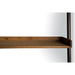 Wandplank Rook Fir hout, Metaal Bruin 40x78 cm-Wandplanken-Creating Home